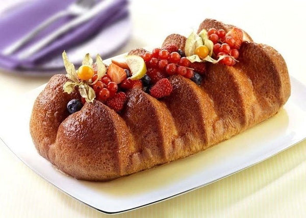 Silikomart Sft730 - Silicone Mould Loaf Pan Fleur 300x145 H 80 Mm (Pack of 4) - iFoodservice Online