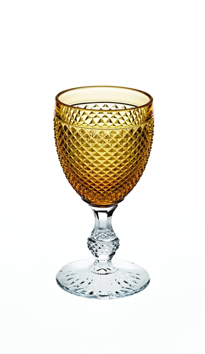 VISTA ALEGRE Bicos Bicolor Goblet With Amber Top - Item (49000431) - iFoodservice Online