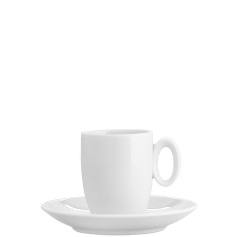VISTA ALEGRE Broadway White Espresso Coffee Cup W/ Saucer - Item (21085919) - iFoodservice Online