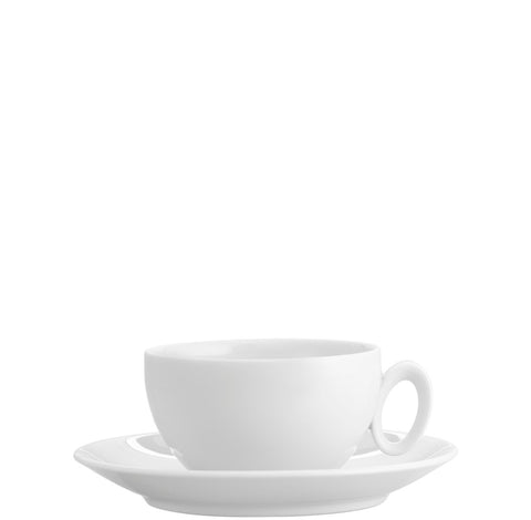 VISTA ALEGRE Broadway White Tea Cup W/ Saucer - Item (21085920) - iFoodservice Online