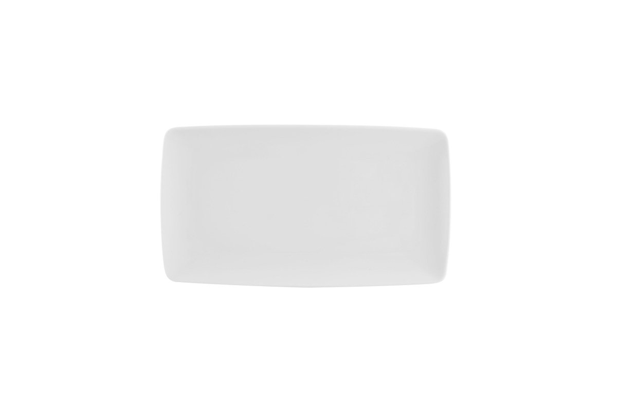 VISTA ALEGRE Carre White Rectangular Dinner Plate 21 - Item (21129090) - iFoodservice Online
