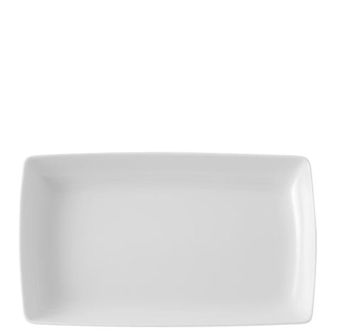 VISTA ALEGRE Carre White Rectangular Plate 21X 13 Cm - Item (21098407) - iFoodservice Online