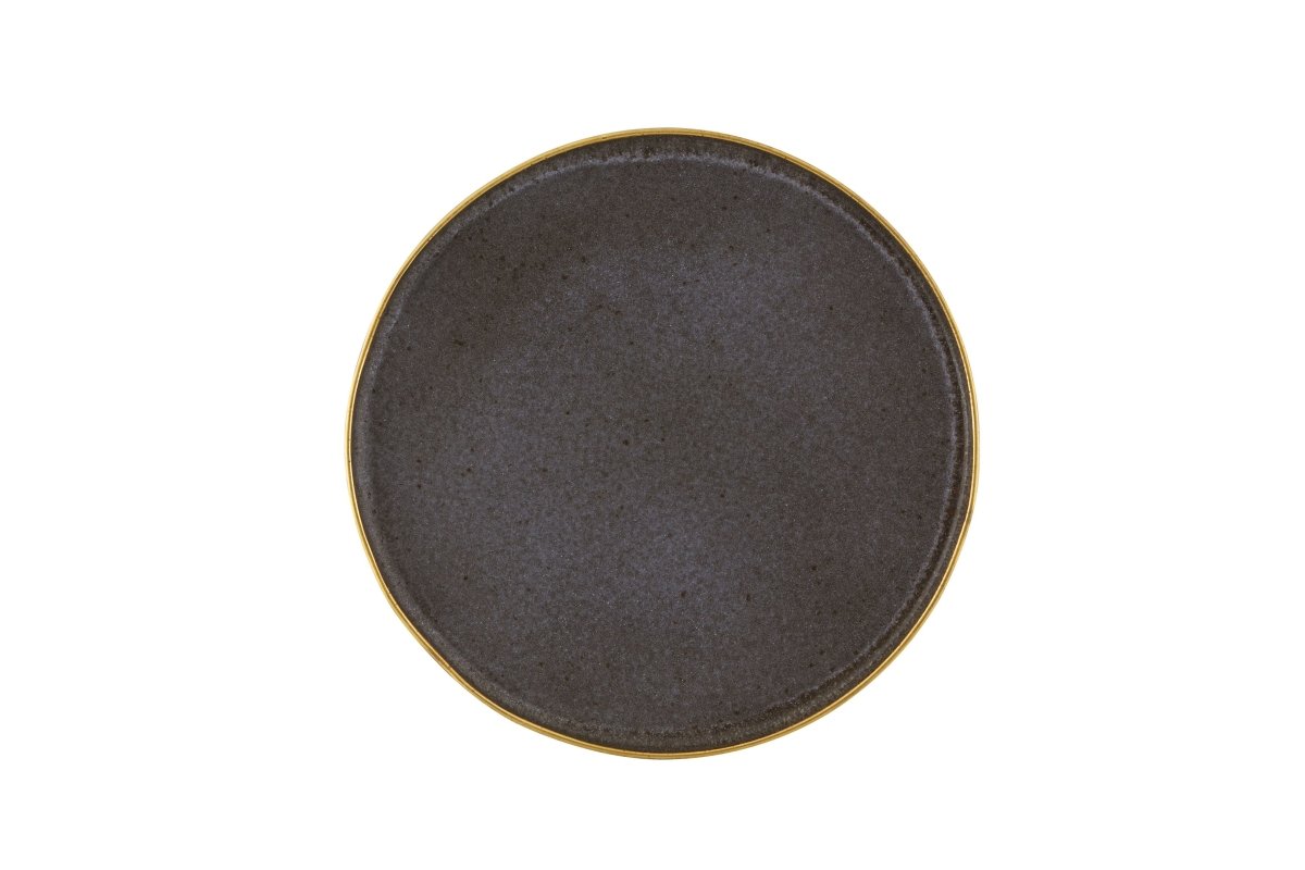 Vista Alegre Gold Stone Charger Plate 1 2/7 Bronze - Item (37004083) - iFoodservice Online